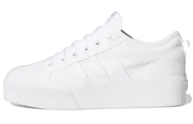 Adidas Originals Nizza Platform Triple White (women's)