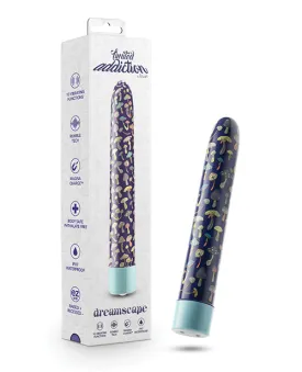 Blush Limited Addiction Dreamscape 7 inch Rechargeable Vibe - Blue