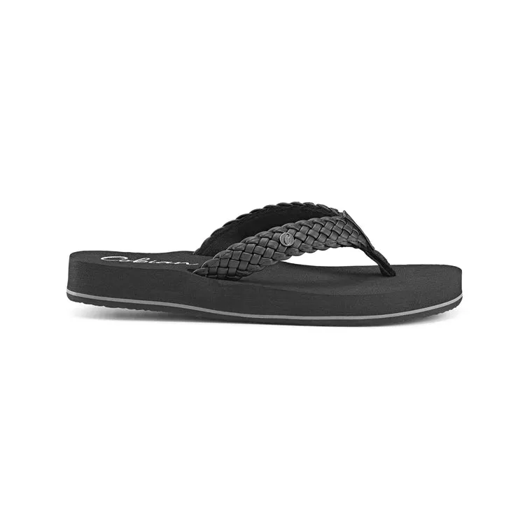 Braided Bounce Sandal - Black