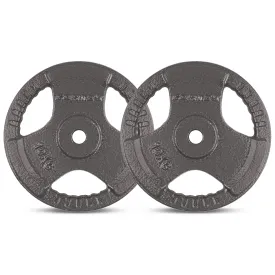 CORTEX 10kg Tri-Grip Standard Plates 25mm (Pair)