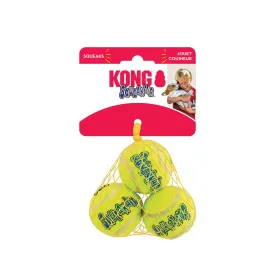 KONG Airdog SqueakAir Tennis Balls Small 3 Pack