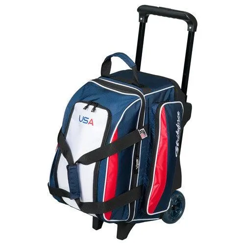 KR Strikeforce Konvoy Double Ball Roller USA Bowling Bag