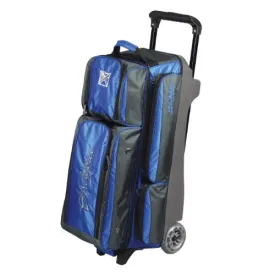 KR Strikeforce Konvoy Royal/Smoke Triple Roller Bowling Bag