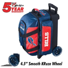 KR Strikeforce NFL Buffalo Bills Double Roller Bowling Bag