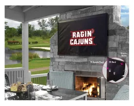 Louisiana-Lafayette Ragin Cajuns Breathable Water Resistant TV Cover