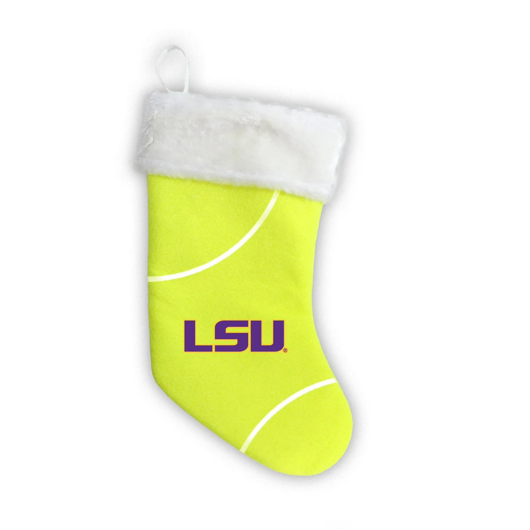 LSU Tigers 18" Tennis Christmas Stocking