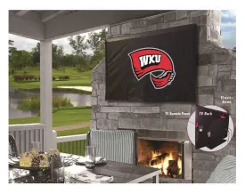 Western Kentucky Hilltoppers Breathable Water Resistant Vinyl TV Cover